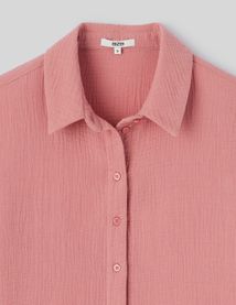 Chemisette en gaze de coton