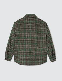 Veste surchemise à carreaux