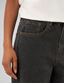 Jean baggy &agrave; revers