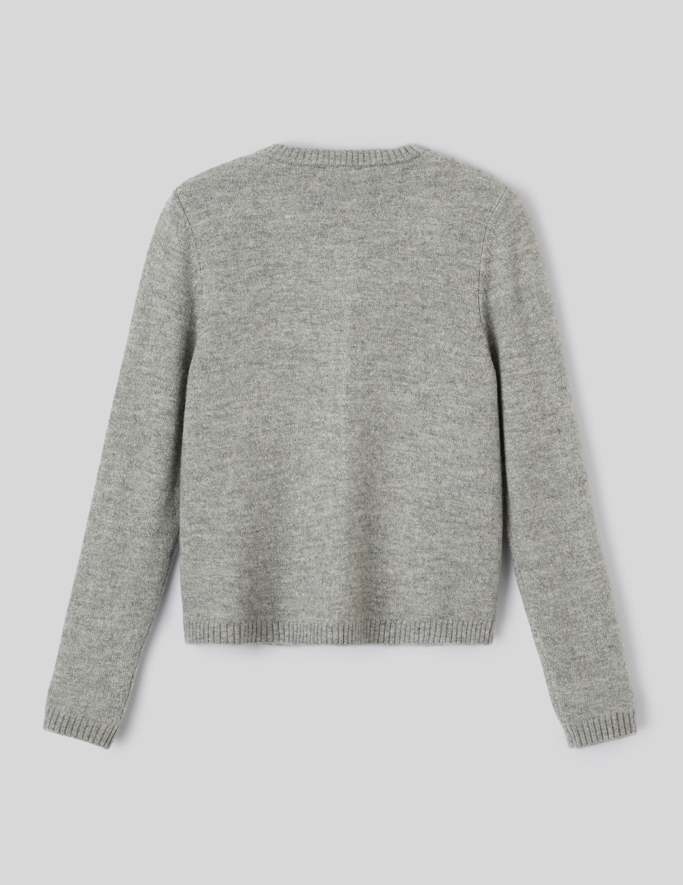 Gilet col rond boutonn&eacute;