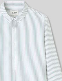 Chemise oxford ray&eacute;e