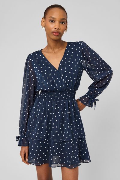 Robe courte imprim&eacute;e