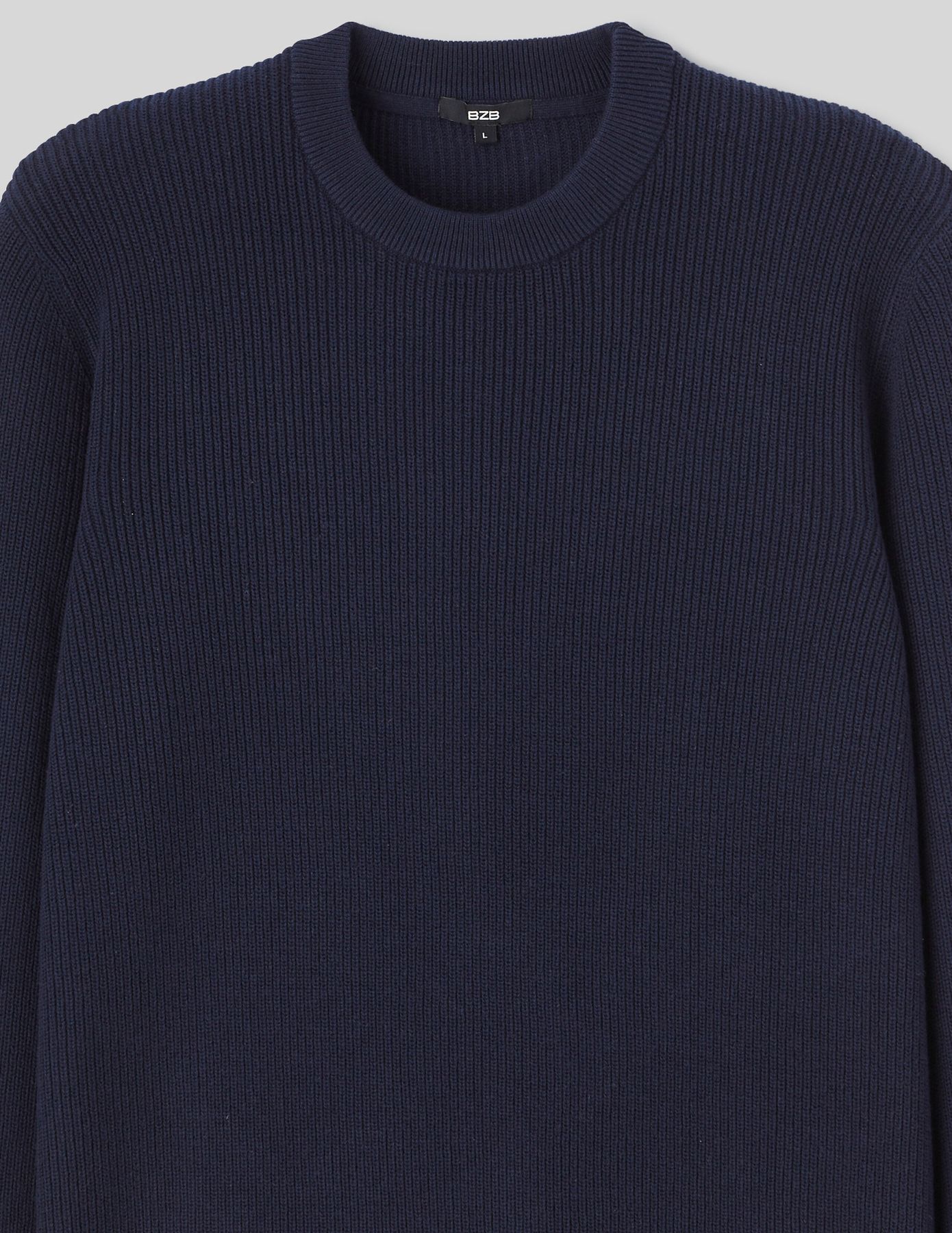 Pull col rond uni