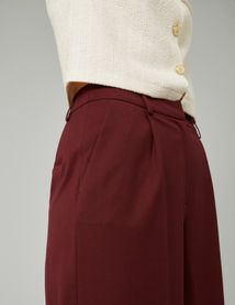 Pantalon large à pinces