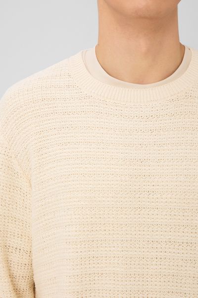 Pull maille fantaisie