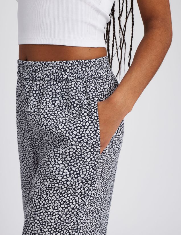 Pantalon fluide imprimé