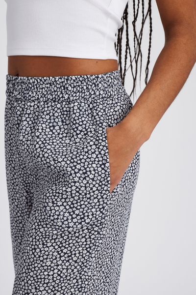 Pantalon fluide imprimé