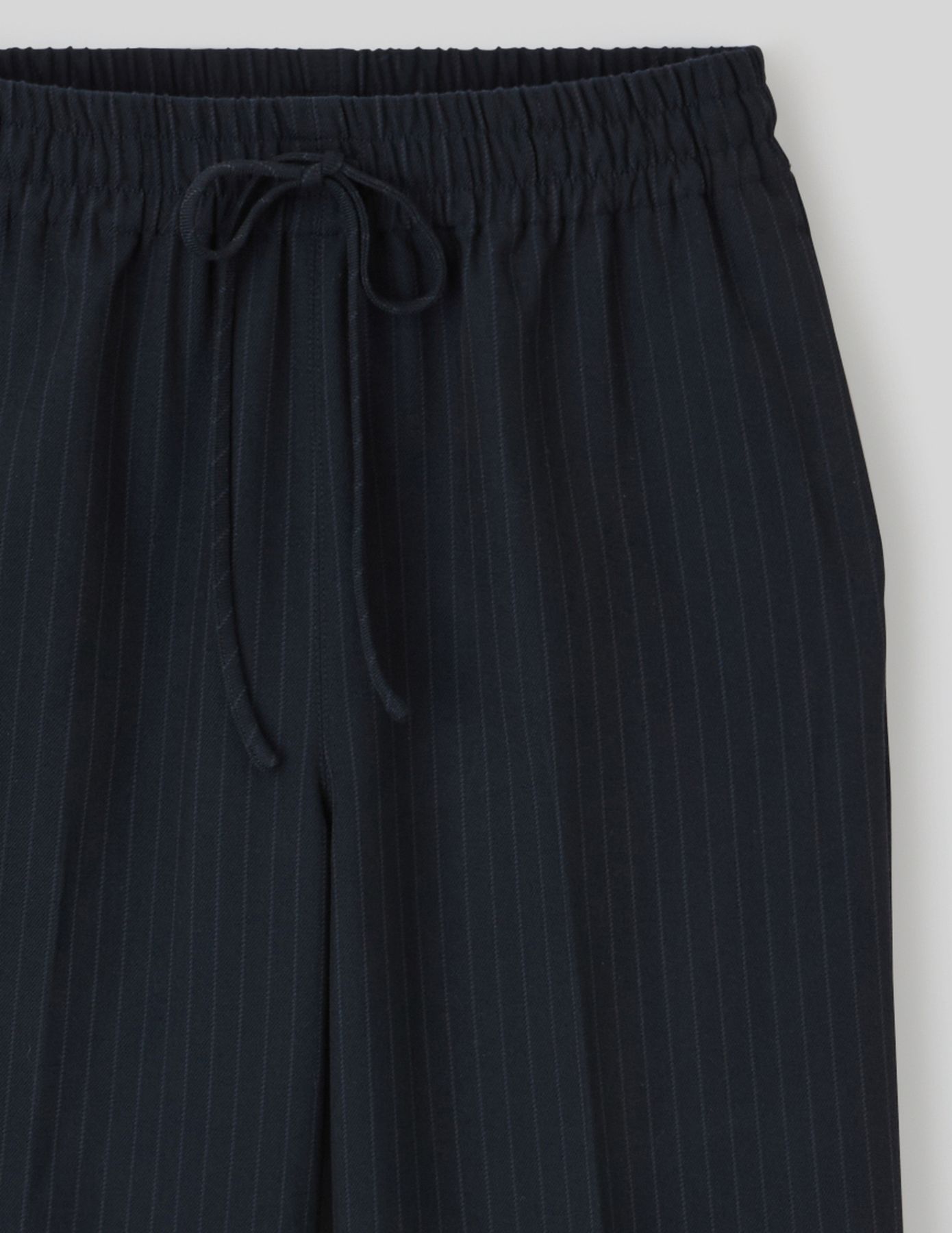 Pantalon rayé polyester recyclé