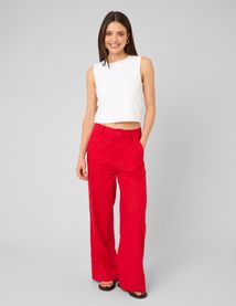 Pantalon broderie anglaise