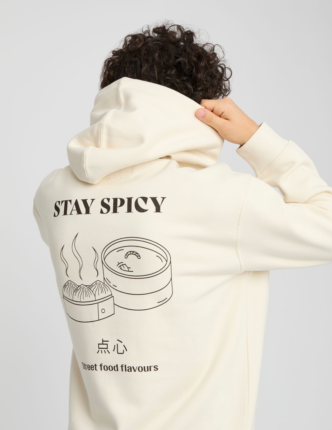 Sweat imprim&eacute; devant dos