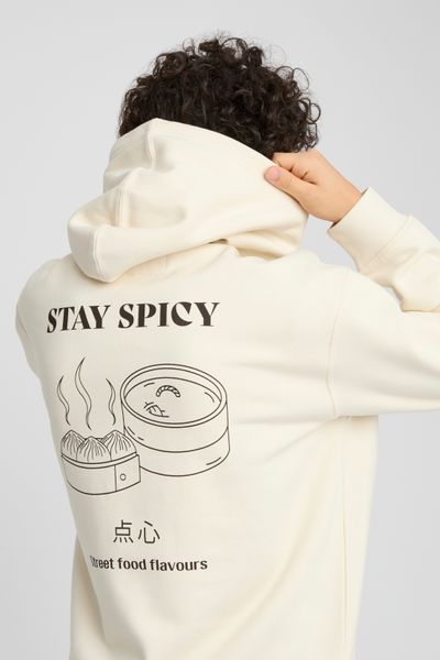 Sweat imprim&eacute; devant dos