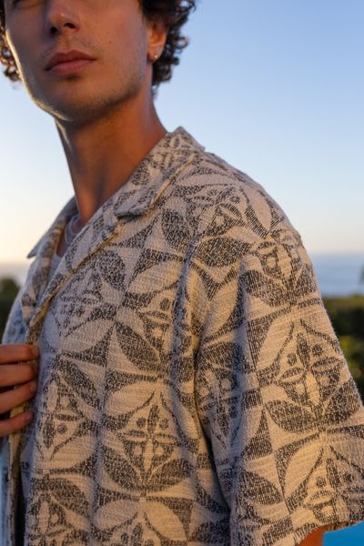 Chemisette en maille Jacquard