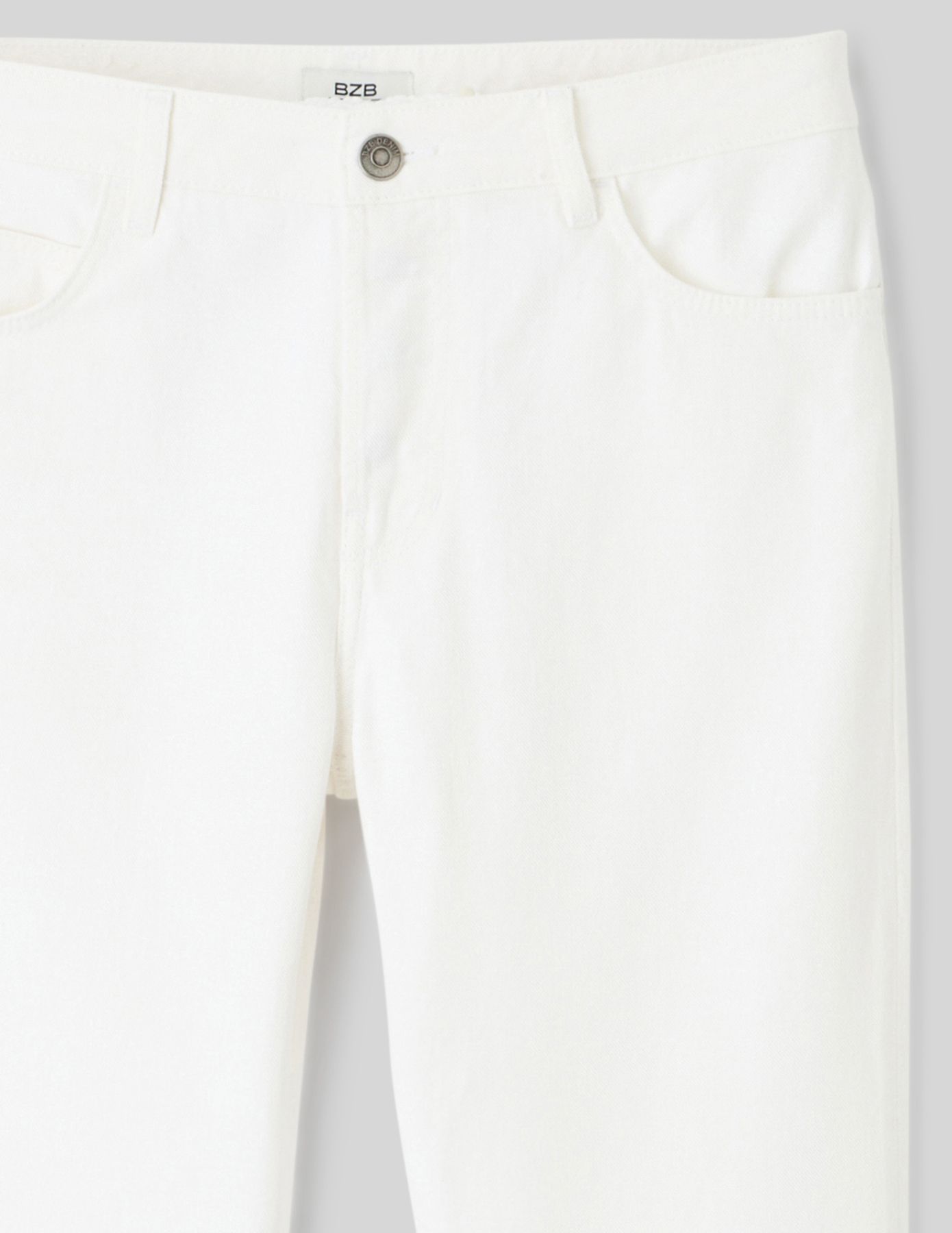 Jean comfort blanc