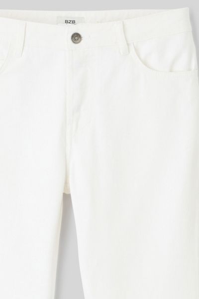 Jean comfort blanc