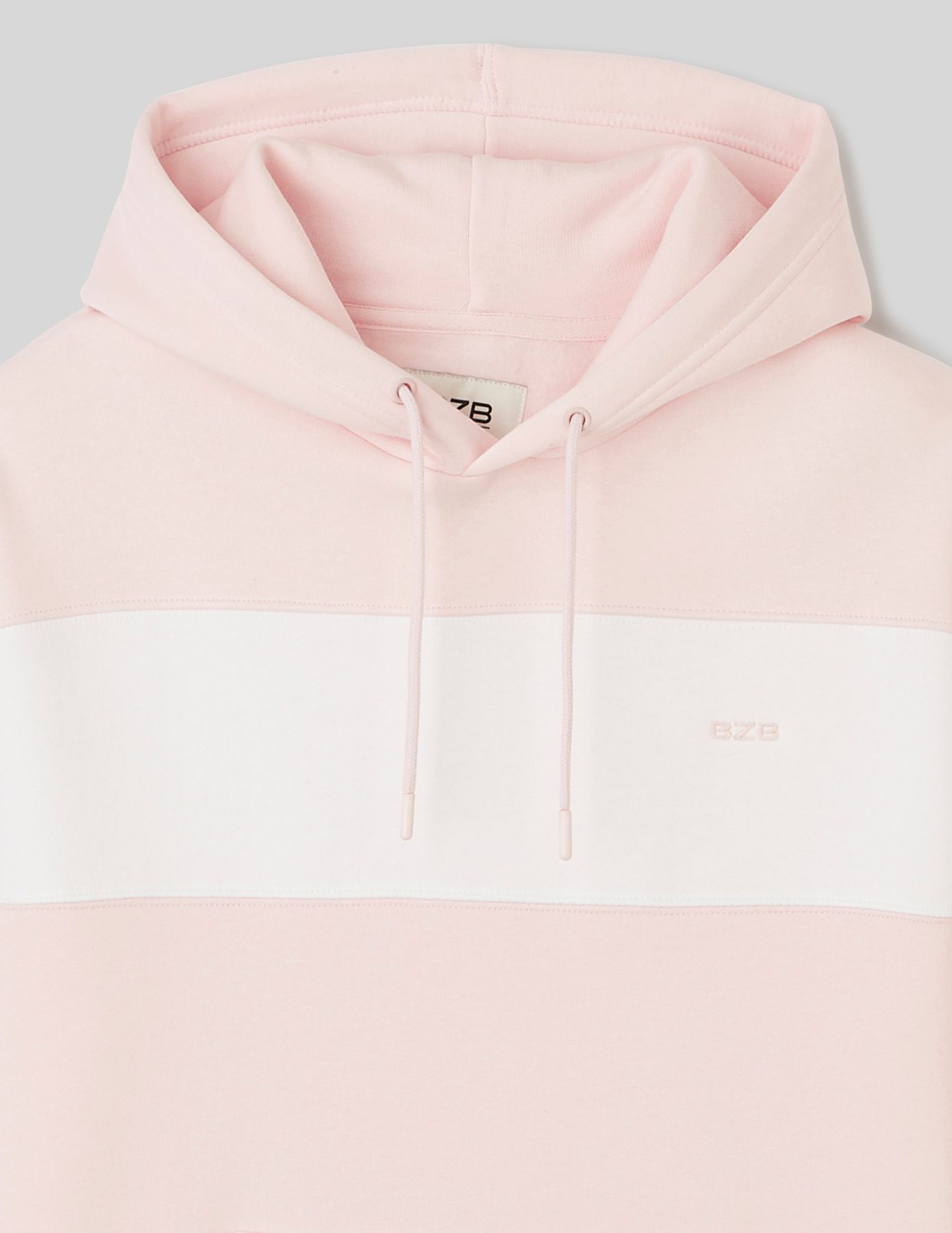 Sweat à capuche colorblock