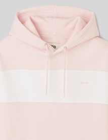 Sweat à capuche colorblock