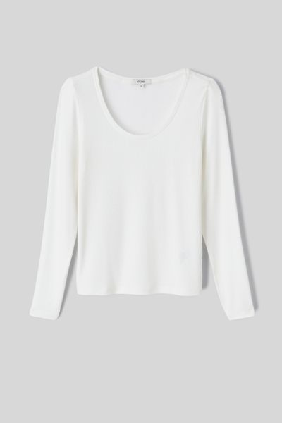 T-shirt fin manches longues