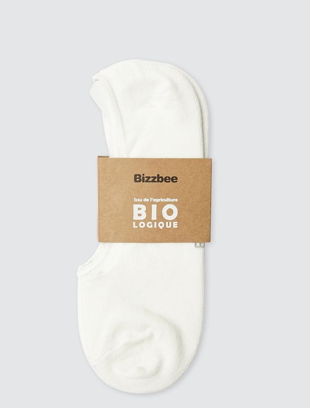 Lot de 3 paires de socquettes invisibles