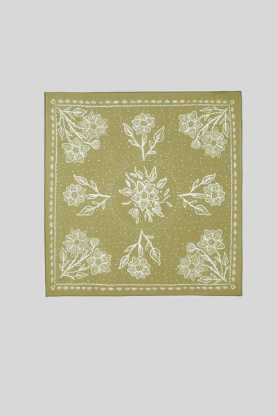 Foulard coton imprimé