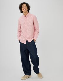 Chemise ray&eacute;e droite