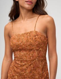 Robe courte imprimée