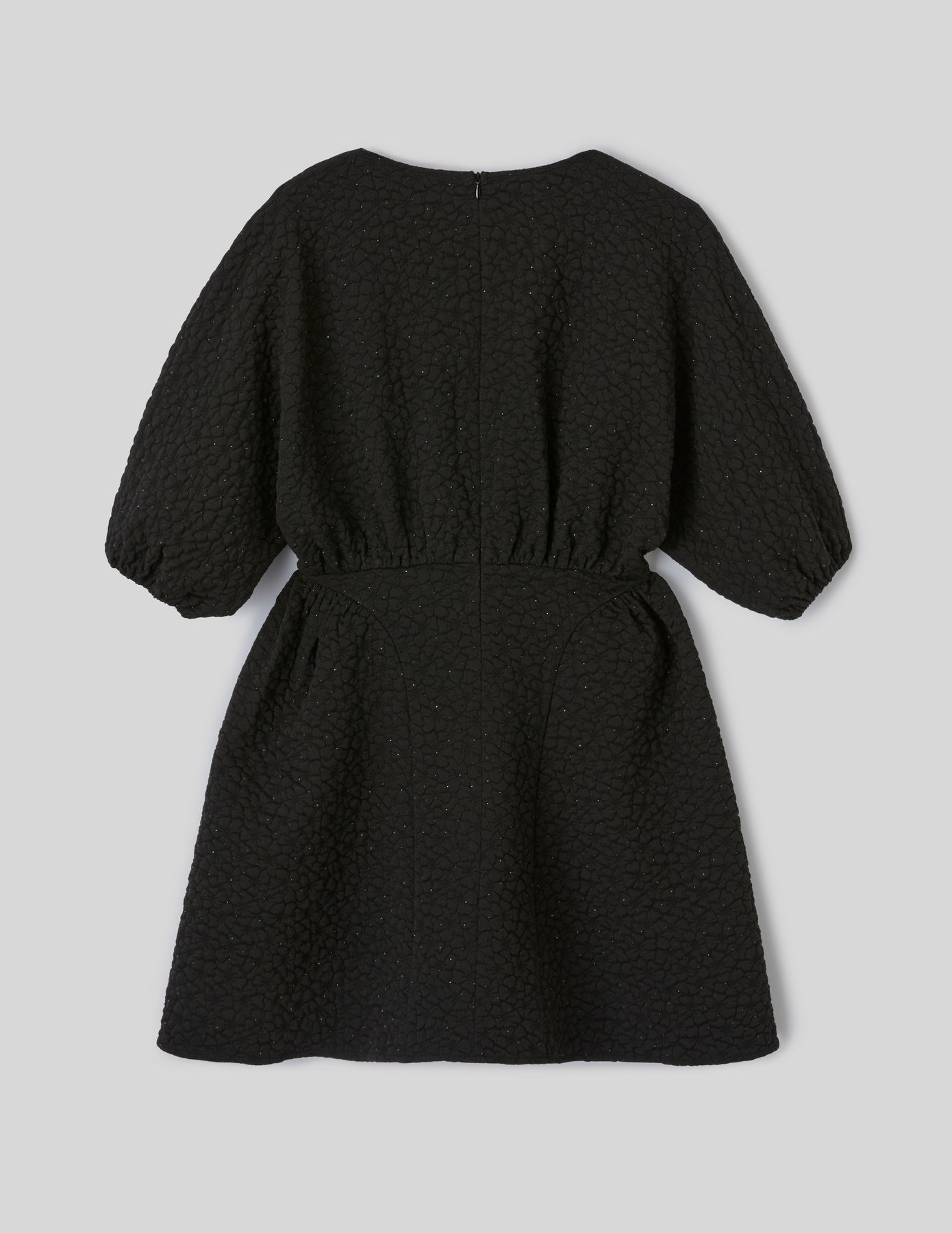 Robe courte textur&eacute;e