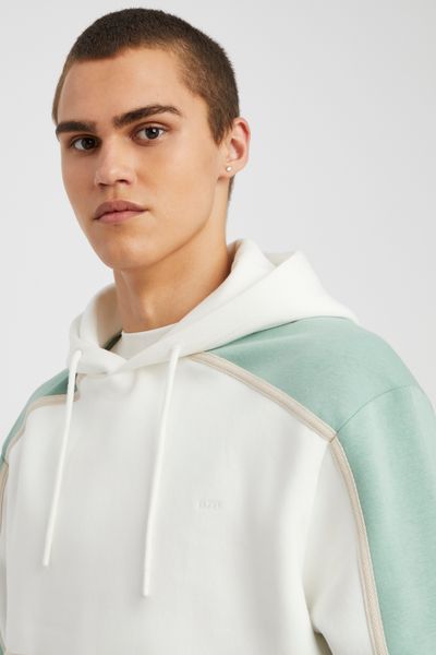 Sweat à capuche colorblock