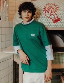 T-shirt imprim&eacute; devant/dos