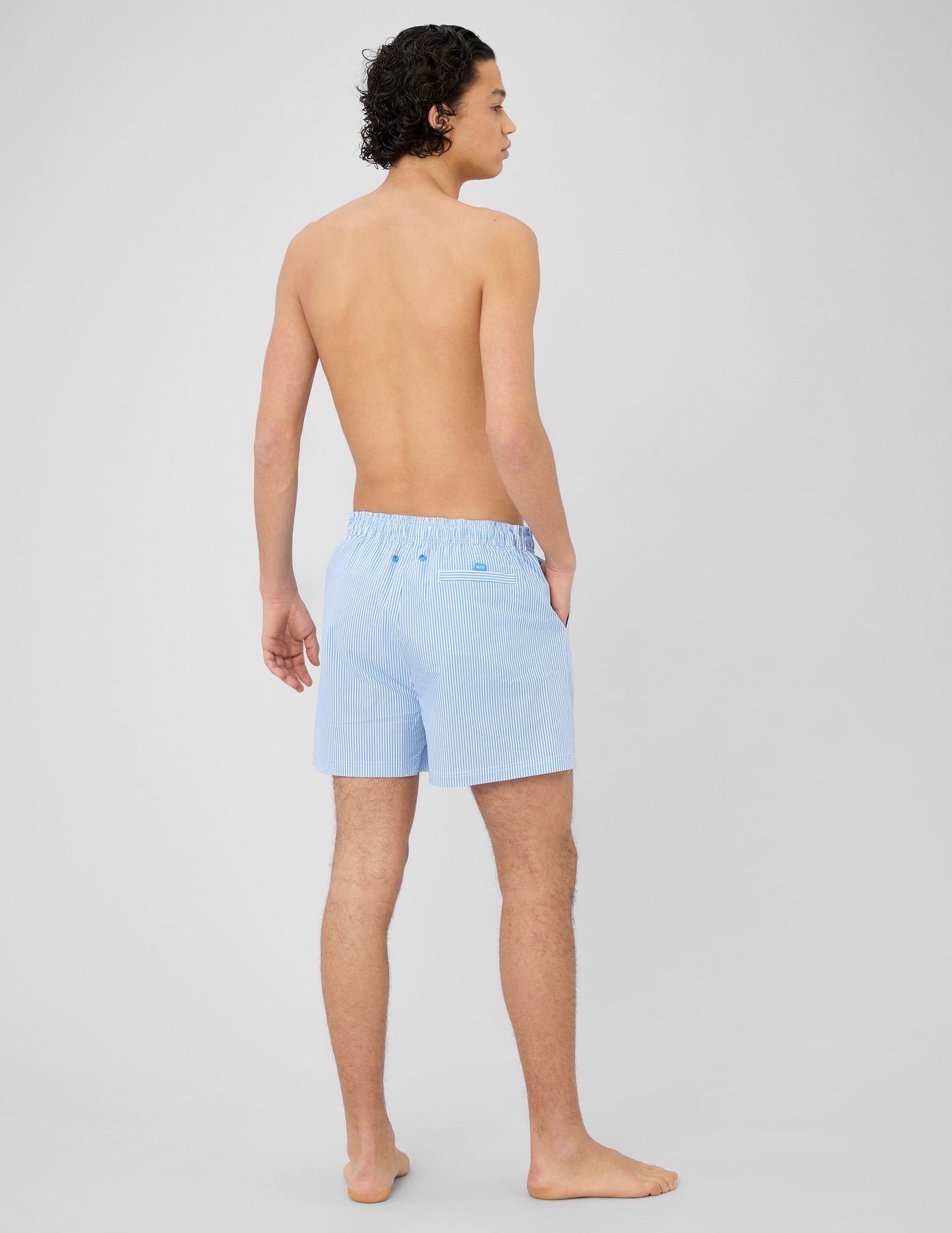 Short de bain seersucker