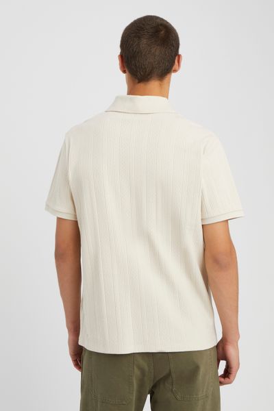 Polo maille fantaisie