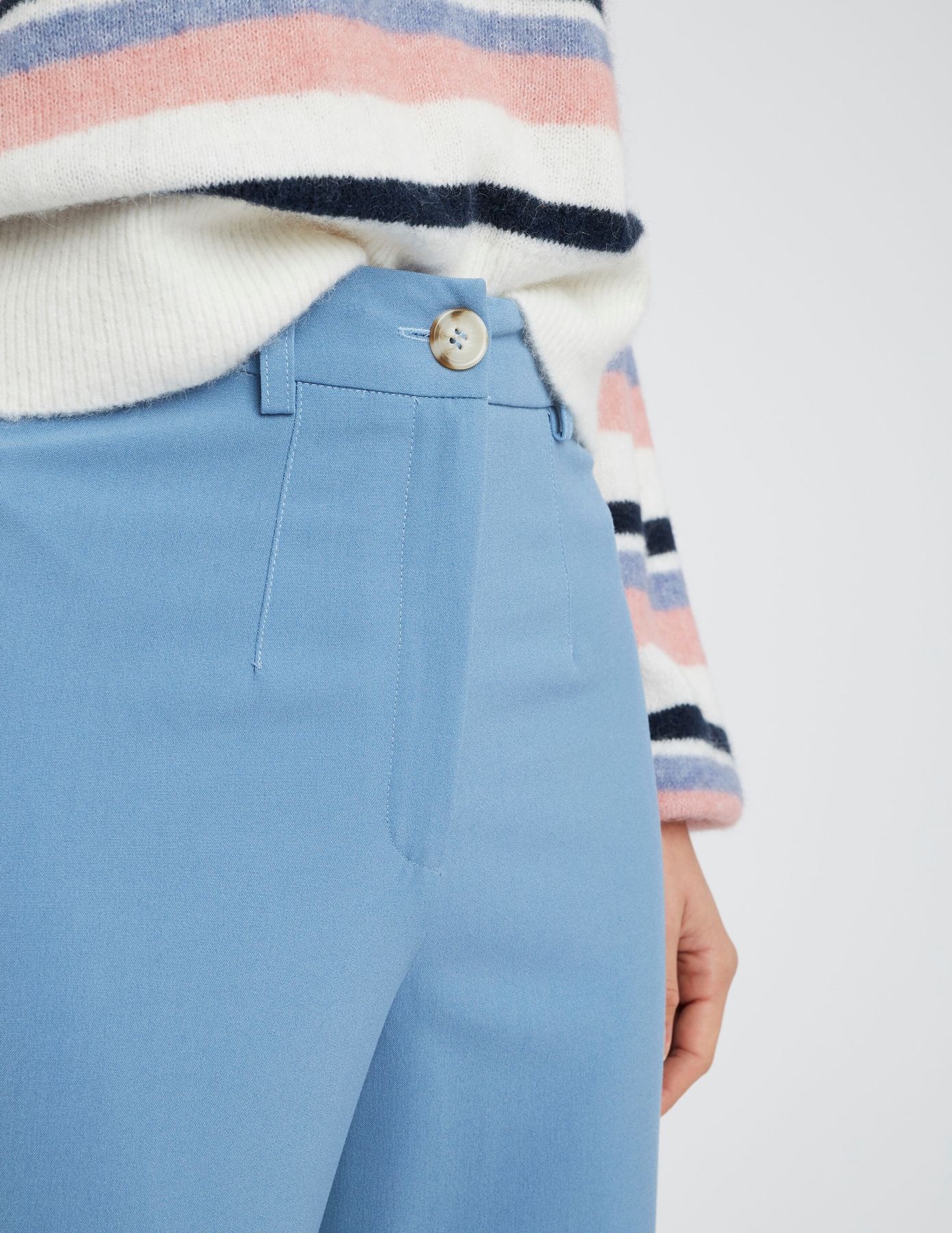Pantalon tailleur polyester recyclé