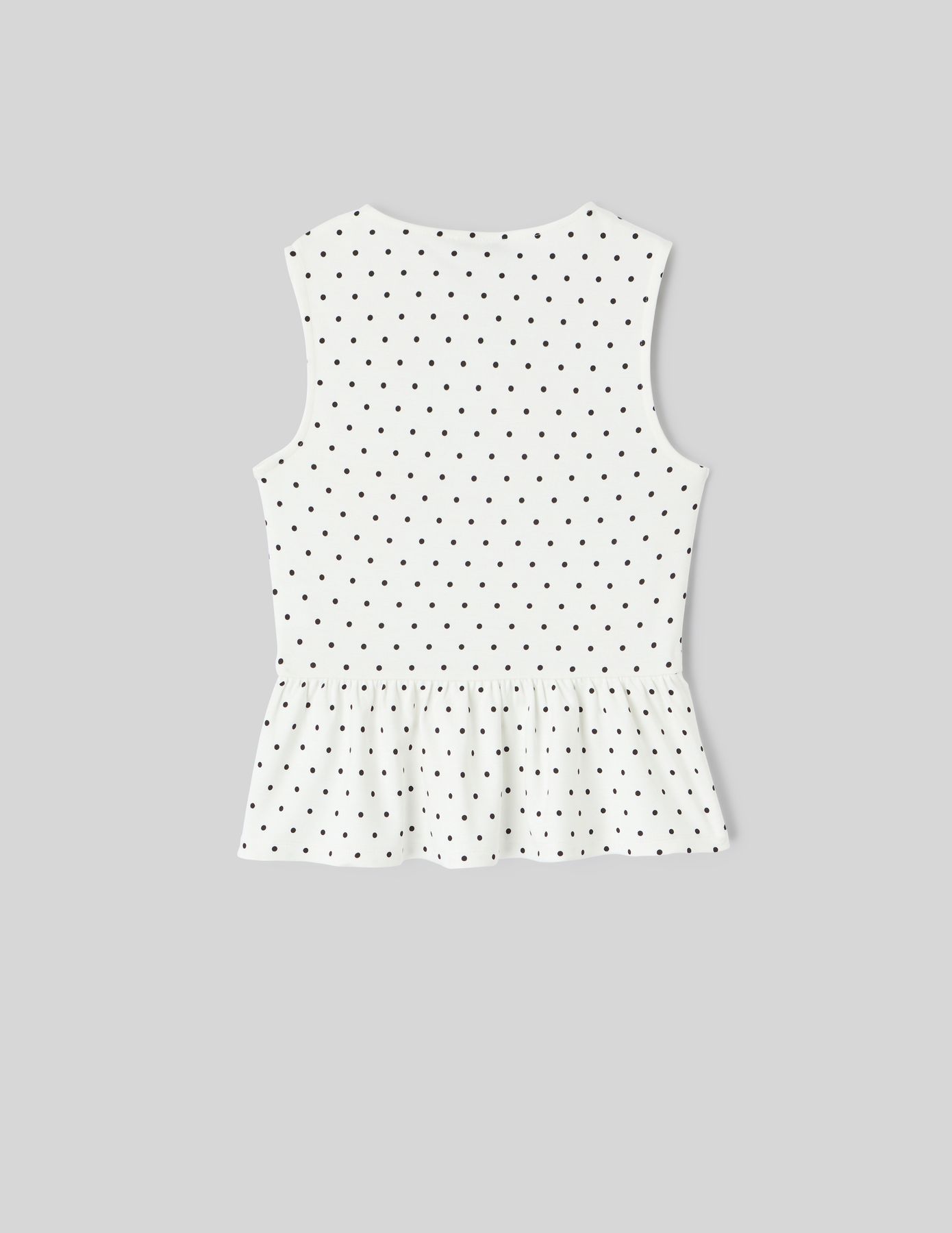 D&eacute;bardeur p&eacute;plum &agrave; pois