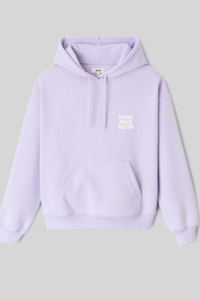 Sweat &agrave; capuche imprim&eacute; devant/dos