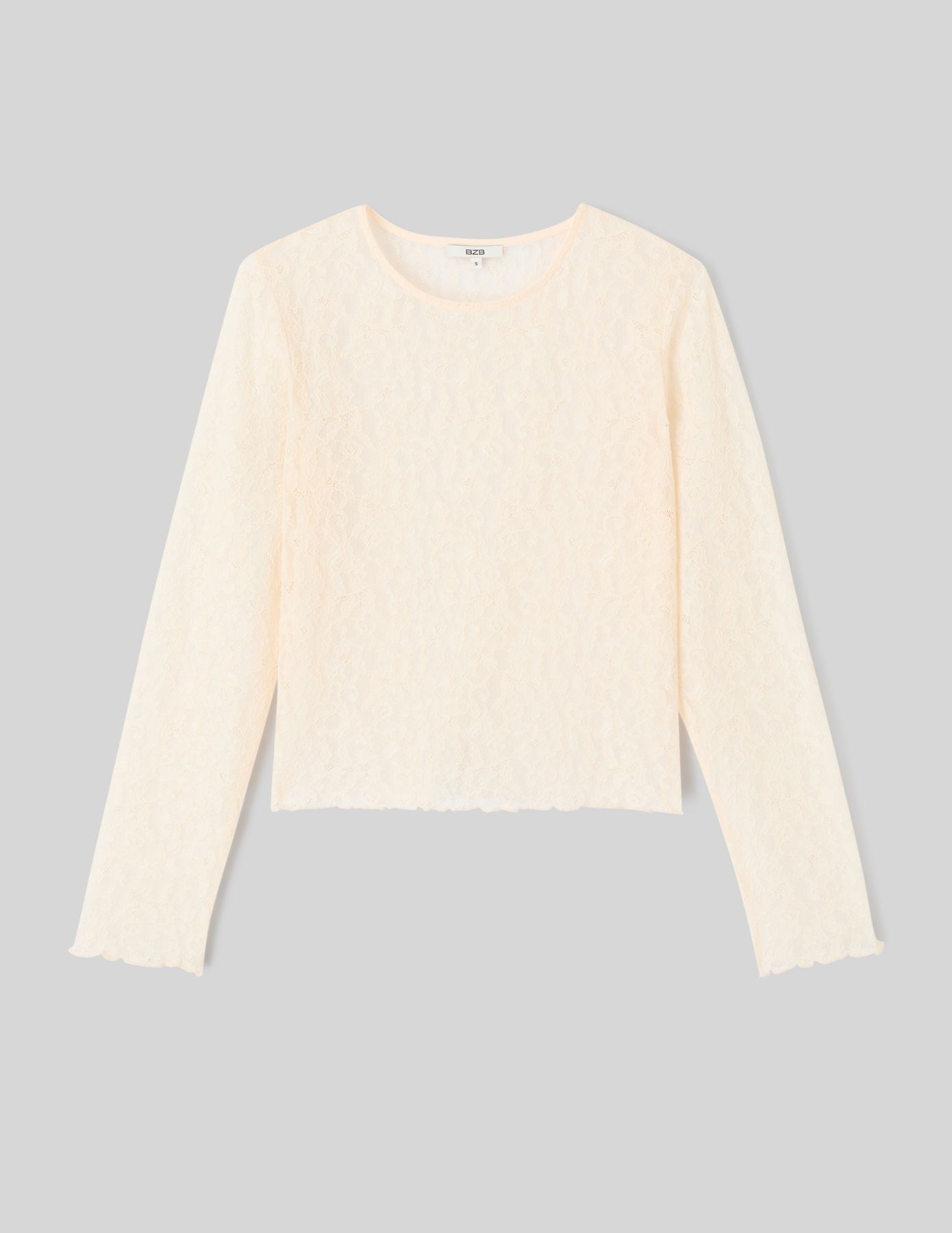 T-shirt dentelle