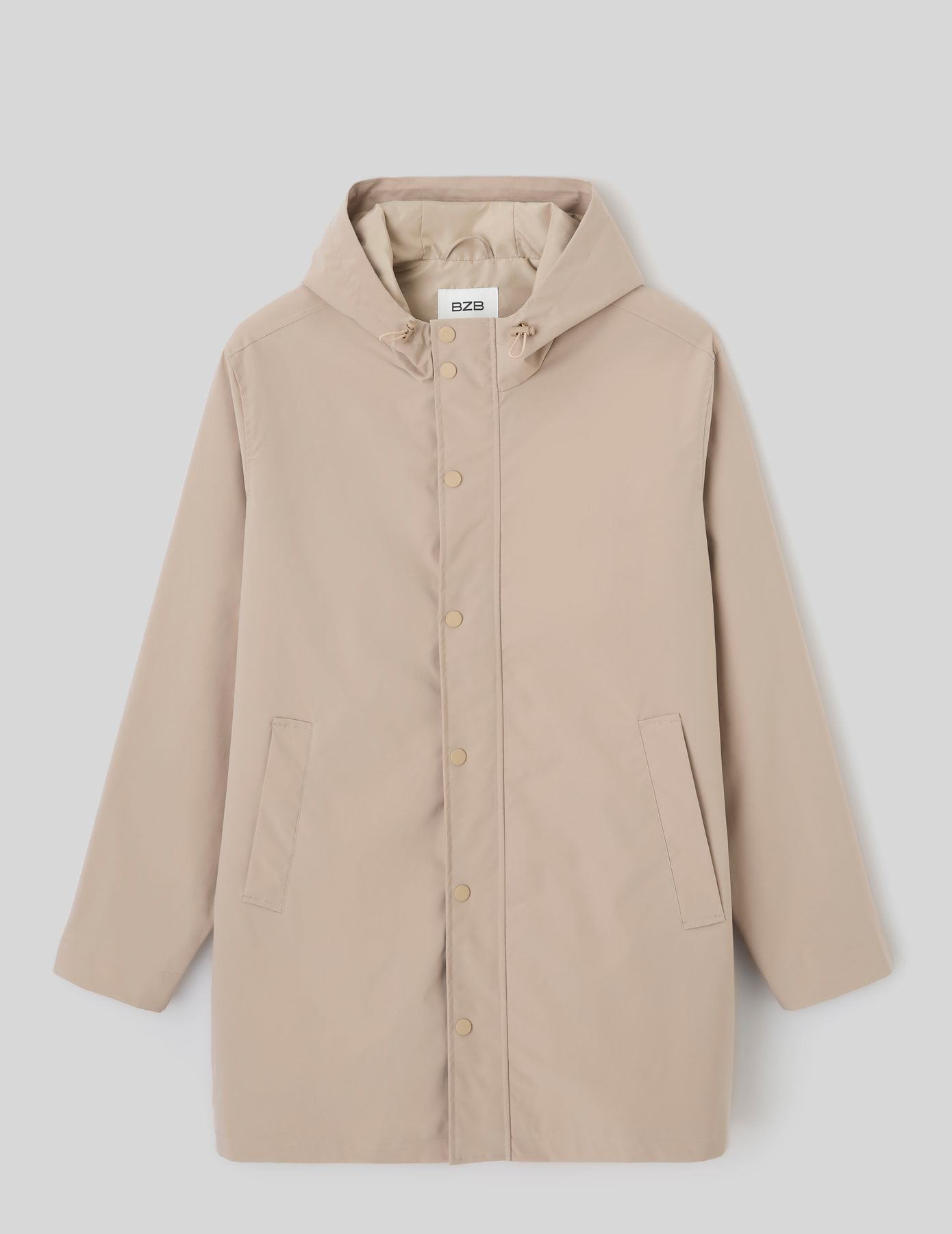 Parka l&eacute;g&egrave;re &agrave; capuche