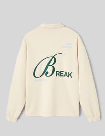 Sweat col polo