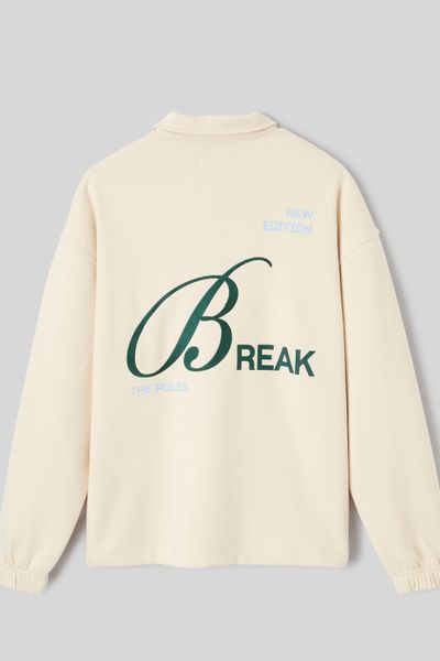 Sweat col polo