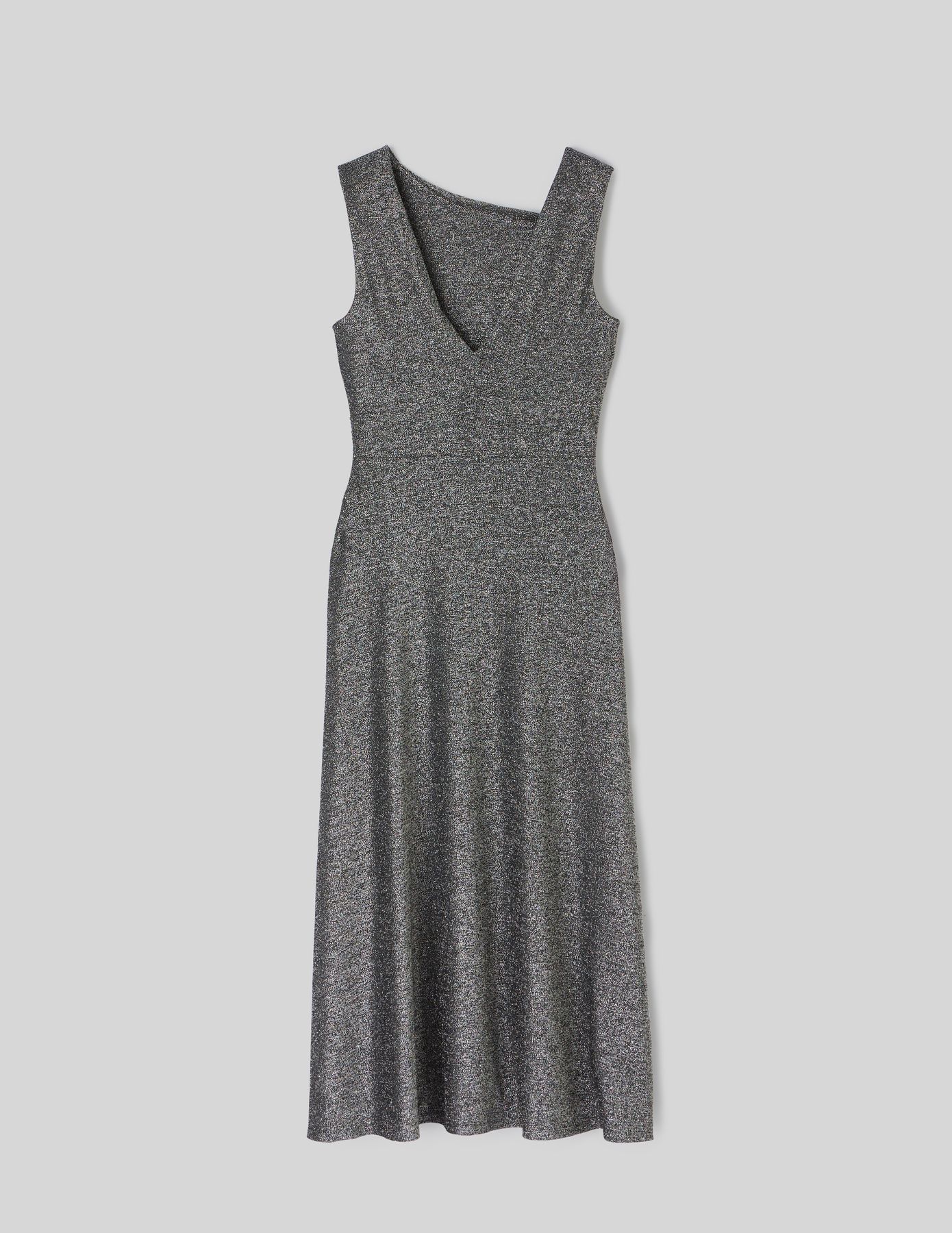 Robe en maille à paillettes