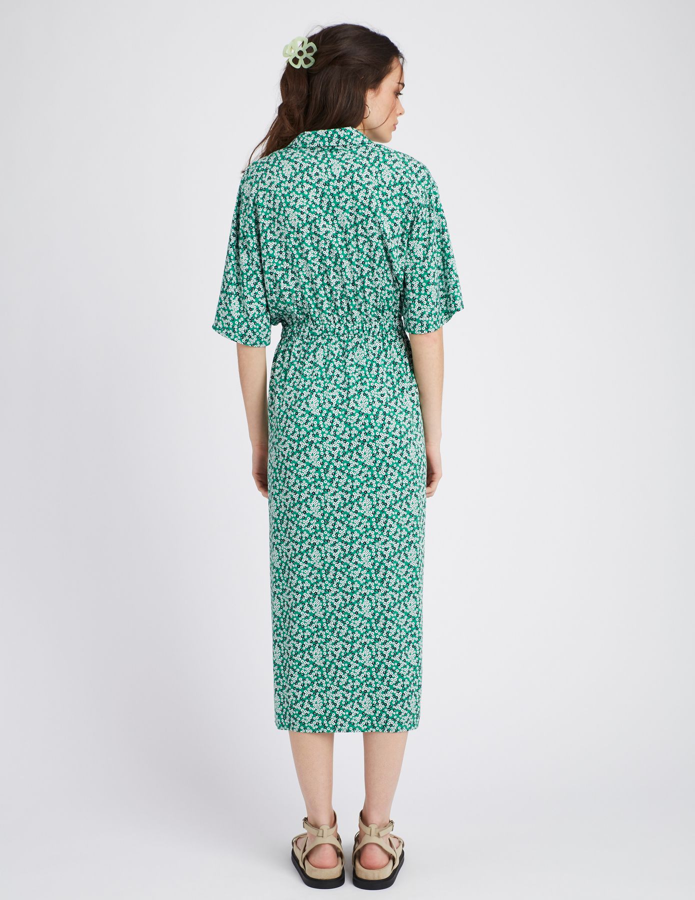 Robe longue imprimée