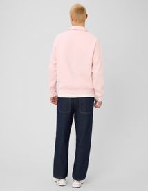 Sweat col polo zipp&eacute;