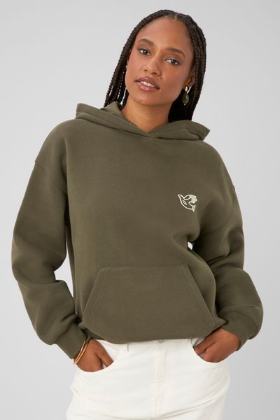 Sweat &agrave; capuche imprim&eacute;
