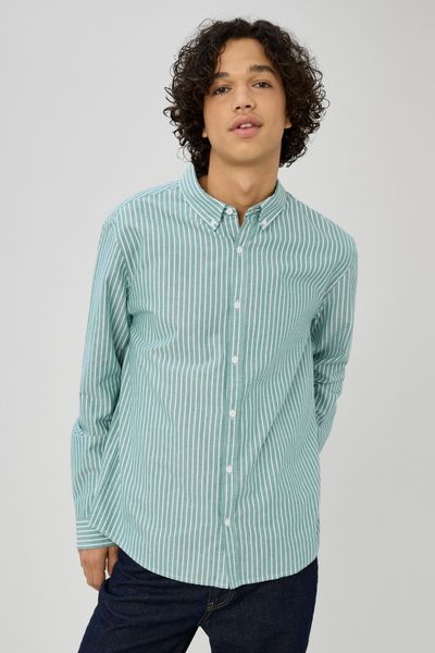 Chemise oxford ray&eacute;e