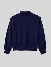 Sweat col polo