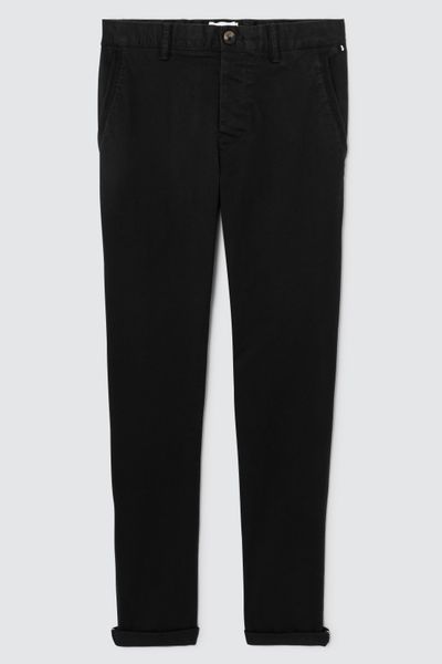 Pantalon chino ajusté
