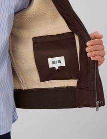 Blouson aviateur zipp&eacute;