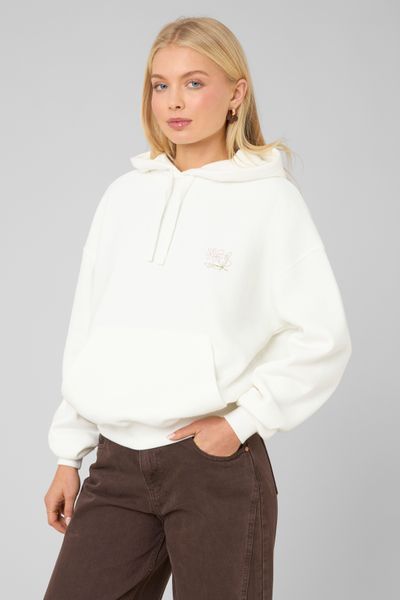 Sweat &agrave; capuche imprim&eacute; devant / dos