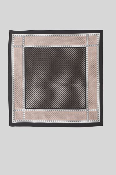 Foulard satin imprimé