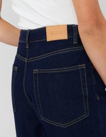 Jean baggy à revers
