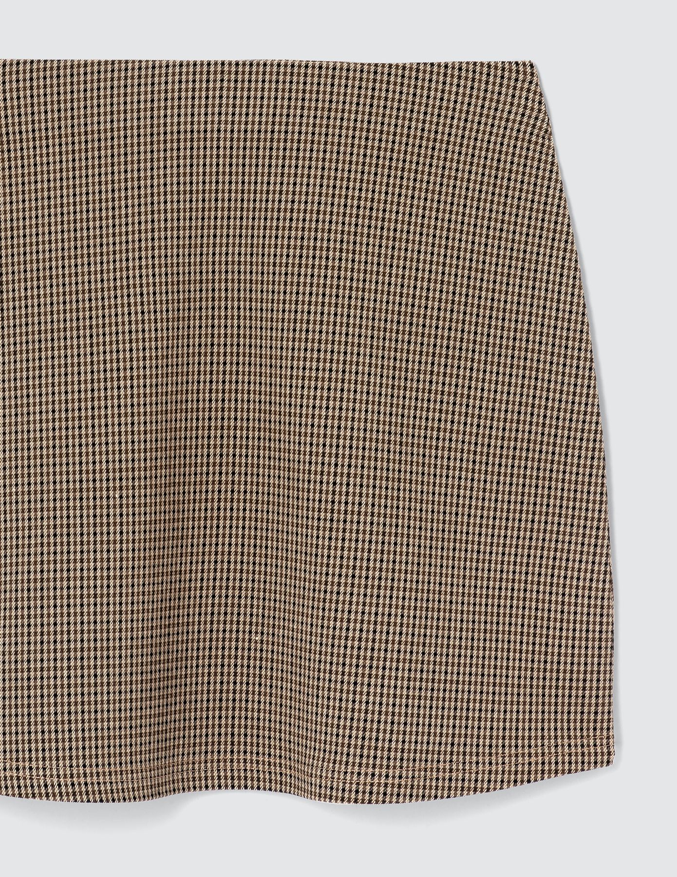 Mini jupe en maille