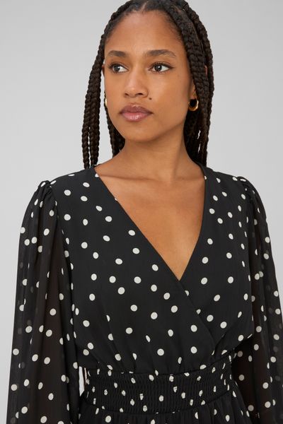 Robe courte imprim&eacute;e